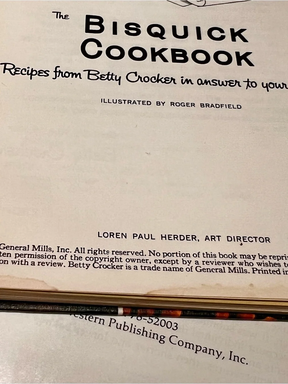 Vintage Bette Crocker’s Cookbook and The Bisquick Cookbook